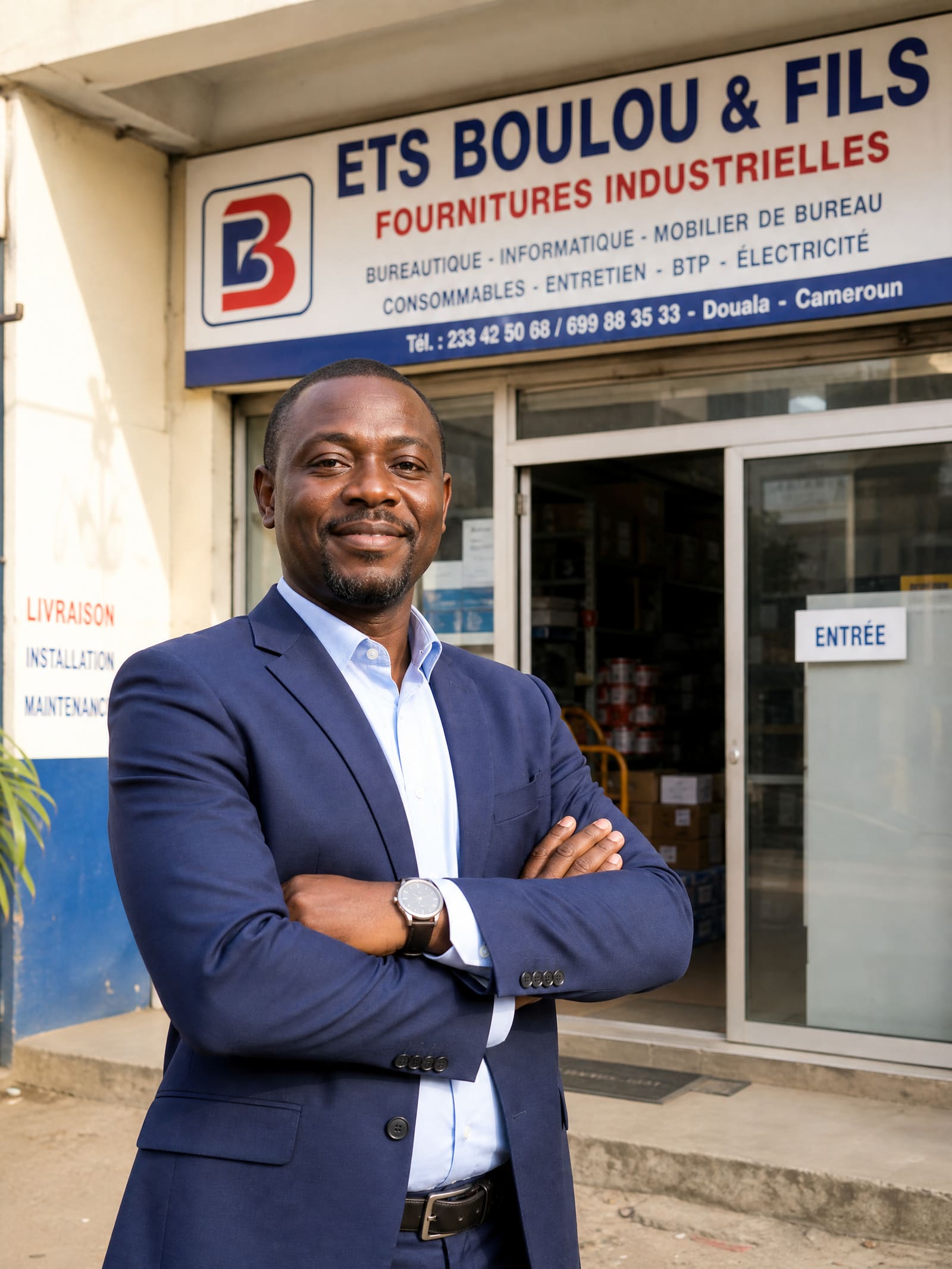 Gérant d'une PME camerounaise