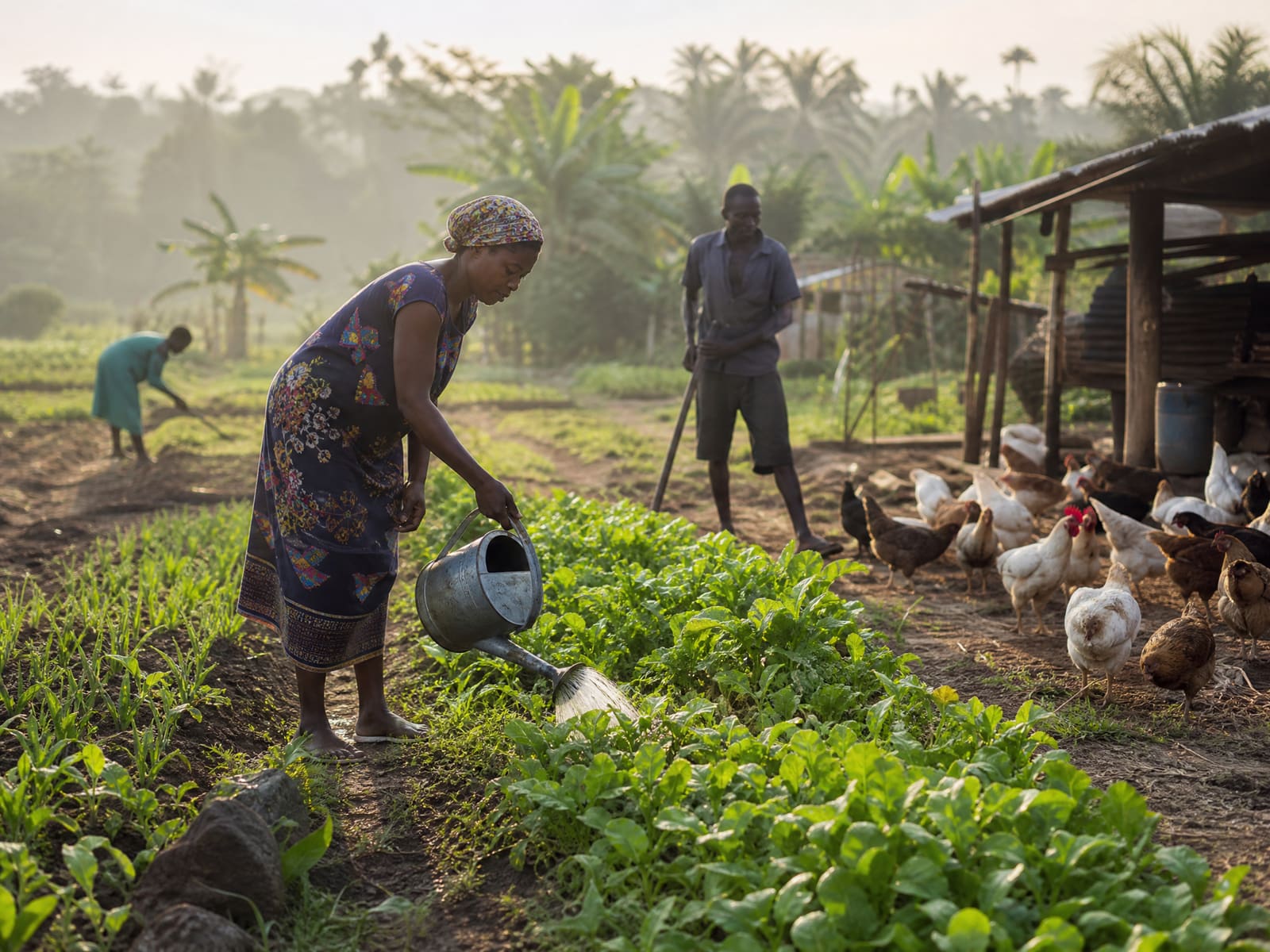 Travail de la ferme